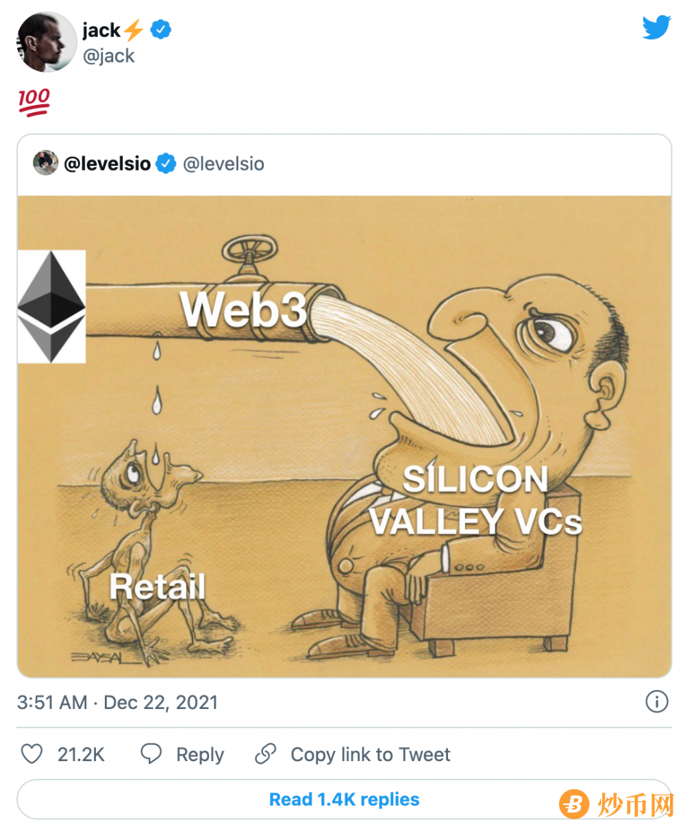 因为「Web3.0」，推特创始人被自己的投资人拉黑了