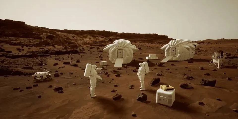 MARS 虚拟宇宙中的宇航员形象