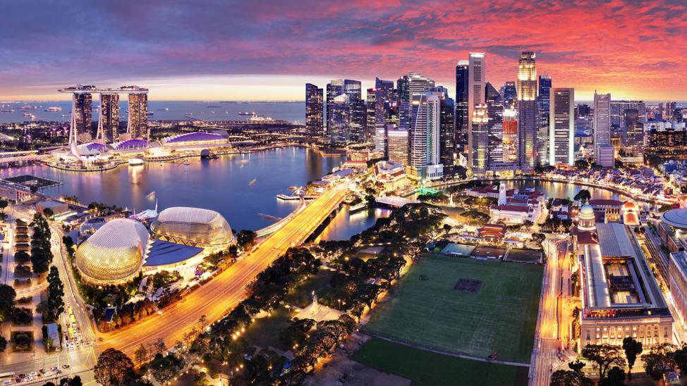 新加坡天际线 NFT 的形象