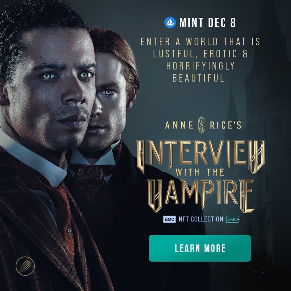 在全新的 NFT 体验中探索安妮赖斯的“吸血鬼访谈录”系列！