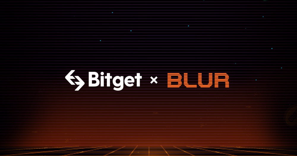 Bitget 上架热门 NFT 平台代币 $BLUR，扩大现货交易布局