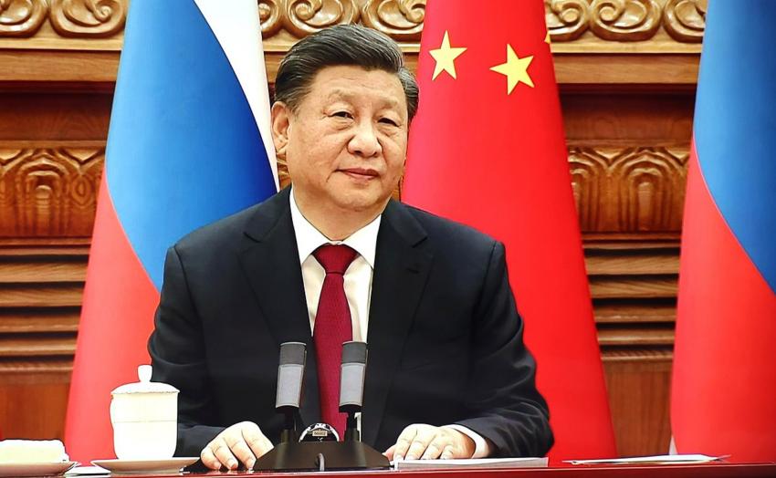 中国国家主席习近平出席 2022 年中俄峰会。