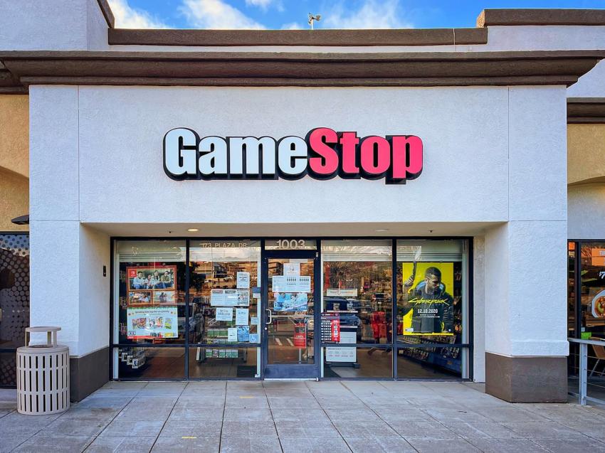 位于加利福尼亚州瓦列霍的 GameStop 零售店。