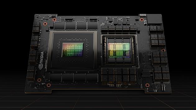 Nvidia H100 芯片。来源：英伟达